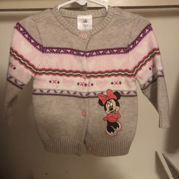 Baby Girl Minnie 💗 Sweater - Picture 2 of 7